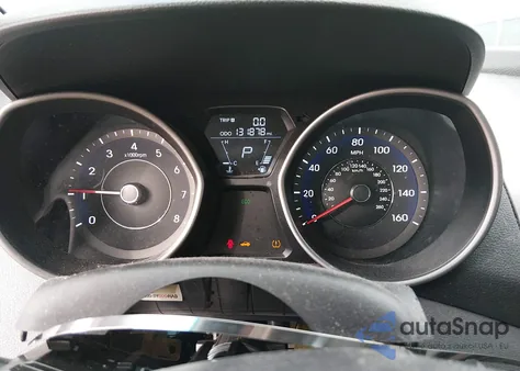 2013 Hyundai Elantra Gls из США, поврежденный, VIN 5NPDH4AE0DH350538